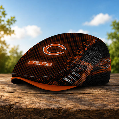 05CB Mesh Flat Cap, Golf Mesh Cap NFL03