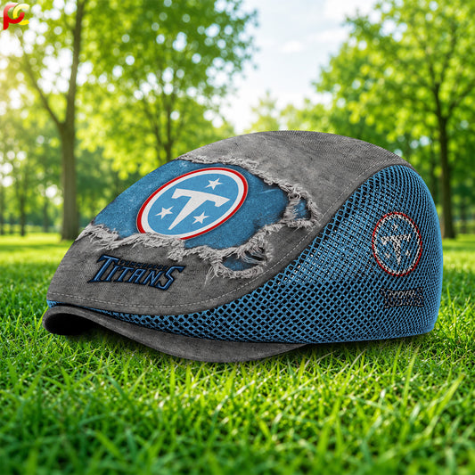 30TT Mesh Flat Cap, Golf Mesh Cap NFL01
