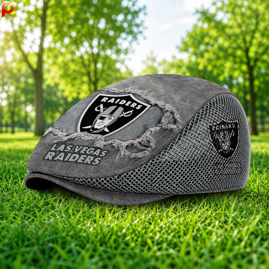 16LVR Mesh Flat Cap, Golf Mesh Cap NFL01