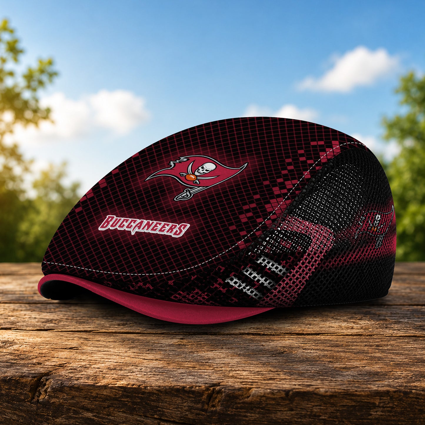 29TBB Mesh Flat Cap, Golf Mesh Cap NFL03