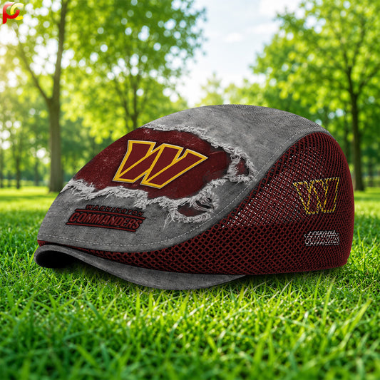 31WC Mesh Flat Cap, Golf Mesh Cap NFL01
