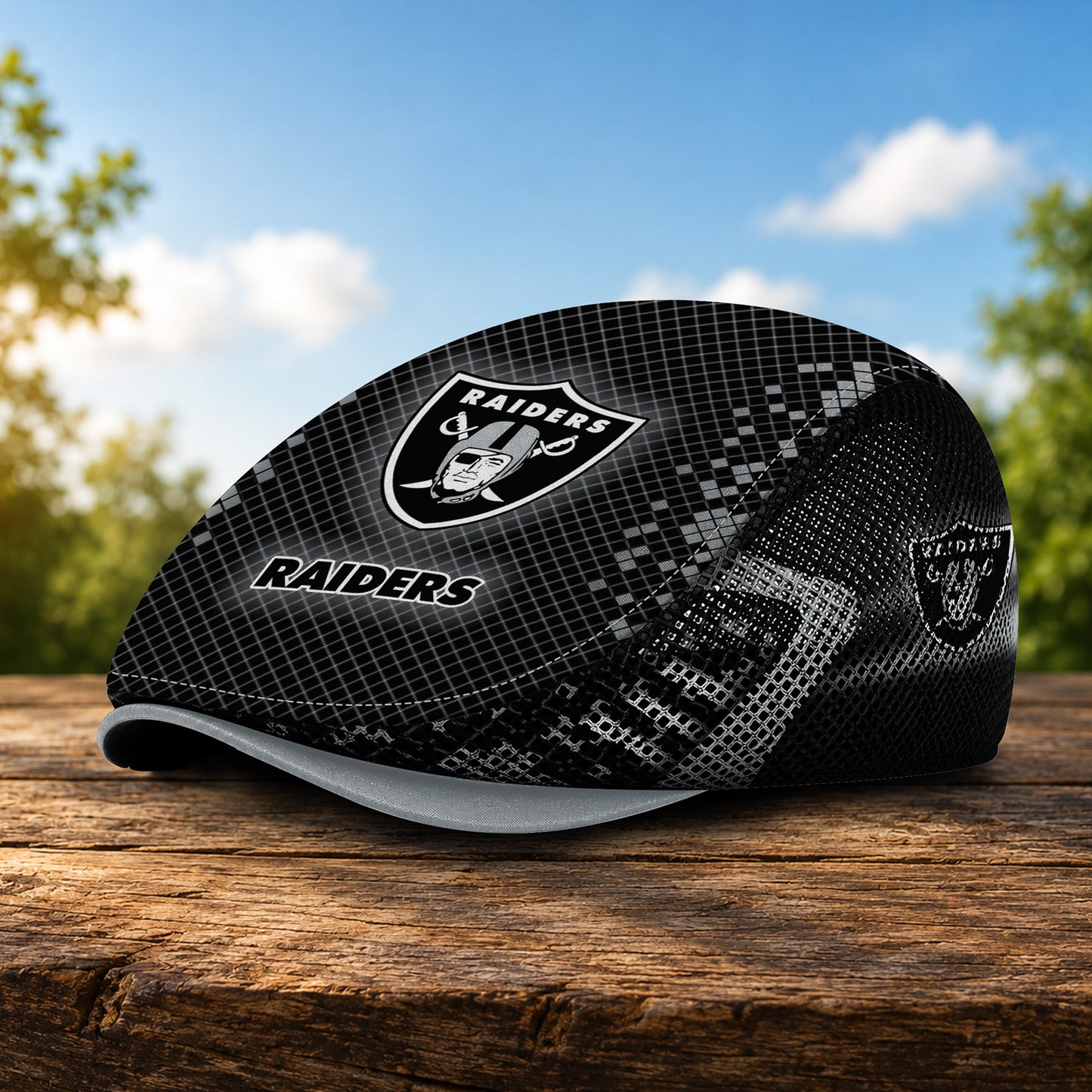 16LVR Mesh Flat Cap, Golf Mesh Cap NFL03