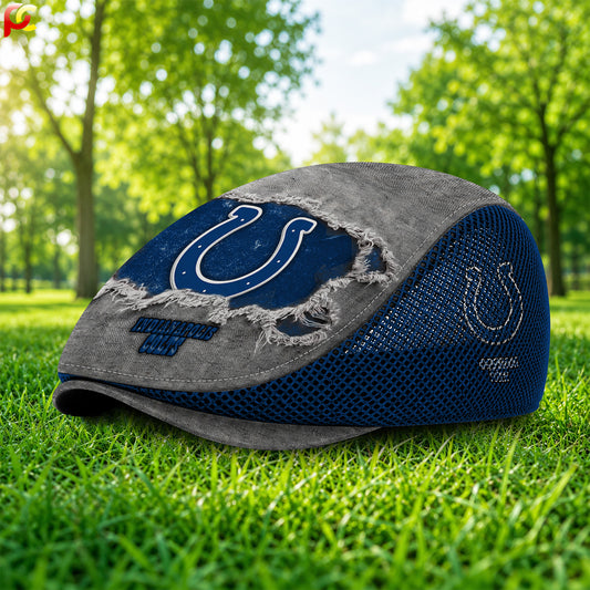 13IC Mesh Flat Cap, Golf Mesh Cap NFL01