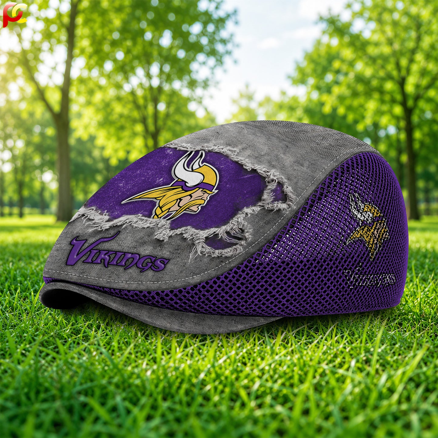 20MV Mesh Flat Cap, Golf Mesh Cap NFL01