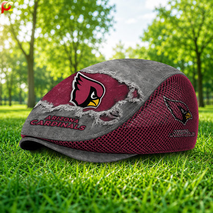 01AZ Mesh Flat Cap, Golf Mesh Cap NFL01