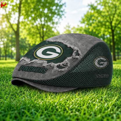 11GBB Mesh Flat Cap, Golf Mesh Cap NFL01