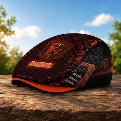 07CBW Mesh Flat Cap, Golf Mesh Cap NFL03