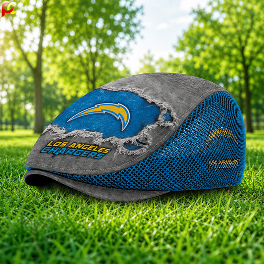 17LAC Mesh Flat Cap, Golf Mesh Cap NFL01