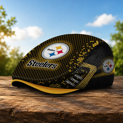 26PS Mesh Flat Cap, Golf Mesh Cap NFL03