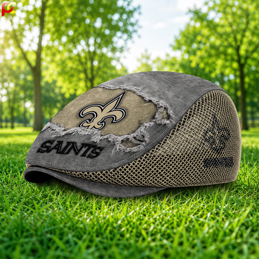 22NOS Mesh Flat Cap, Golf Mesh Cap NFL01