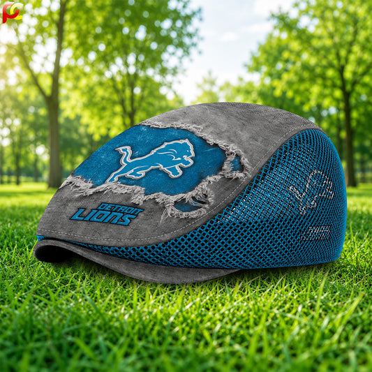 10DL Mesh Flat Cap, Golf Mesh Cap NFL01