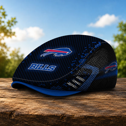 03BB Mesh Flat Cap, Golf Mesh Cap NFL03