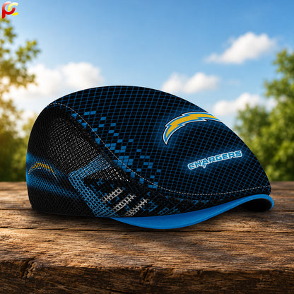 17LAC Mesh Flat Cap, Golf Mesh Cap NFL03