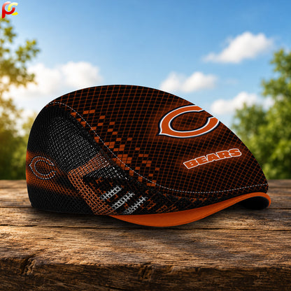 05CB Mesh Flat Cap, Golf Mesh Cap NFL03