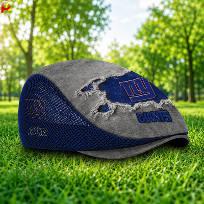 23NYG Mesh Flat Cap, Golf Mesh Cap NFL01