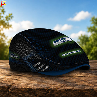 28SS Mesh Flat Cap, Golf Mesh Cap NFL03