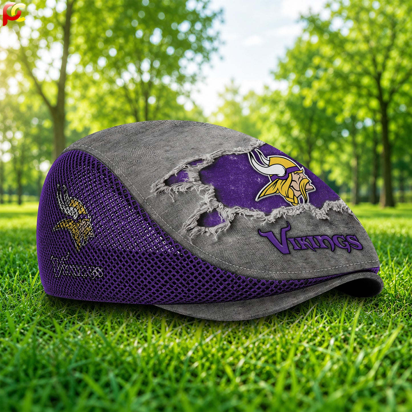 20MV Mesh Flat Cap, Golf Mesh Cap NFL01
