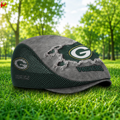 11GBB Mesh Flat Cap, Golf Mesh Cap NFL01