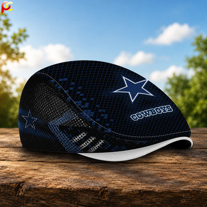 08DC Mesh Flat Cap, Golf Mesh Cap NFL03