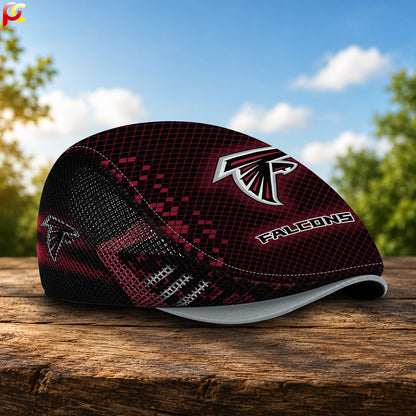 02AF Mesh Flat Cap, Golf Mesh Cap NFL03