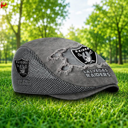 16LVR Mesh Flat Cap, Golf Mesh Cap NFL01