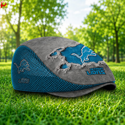 10DL Mesh Flat Cap, Golf Mesh Cap NFL01