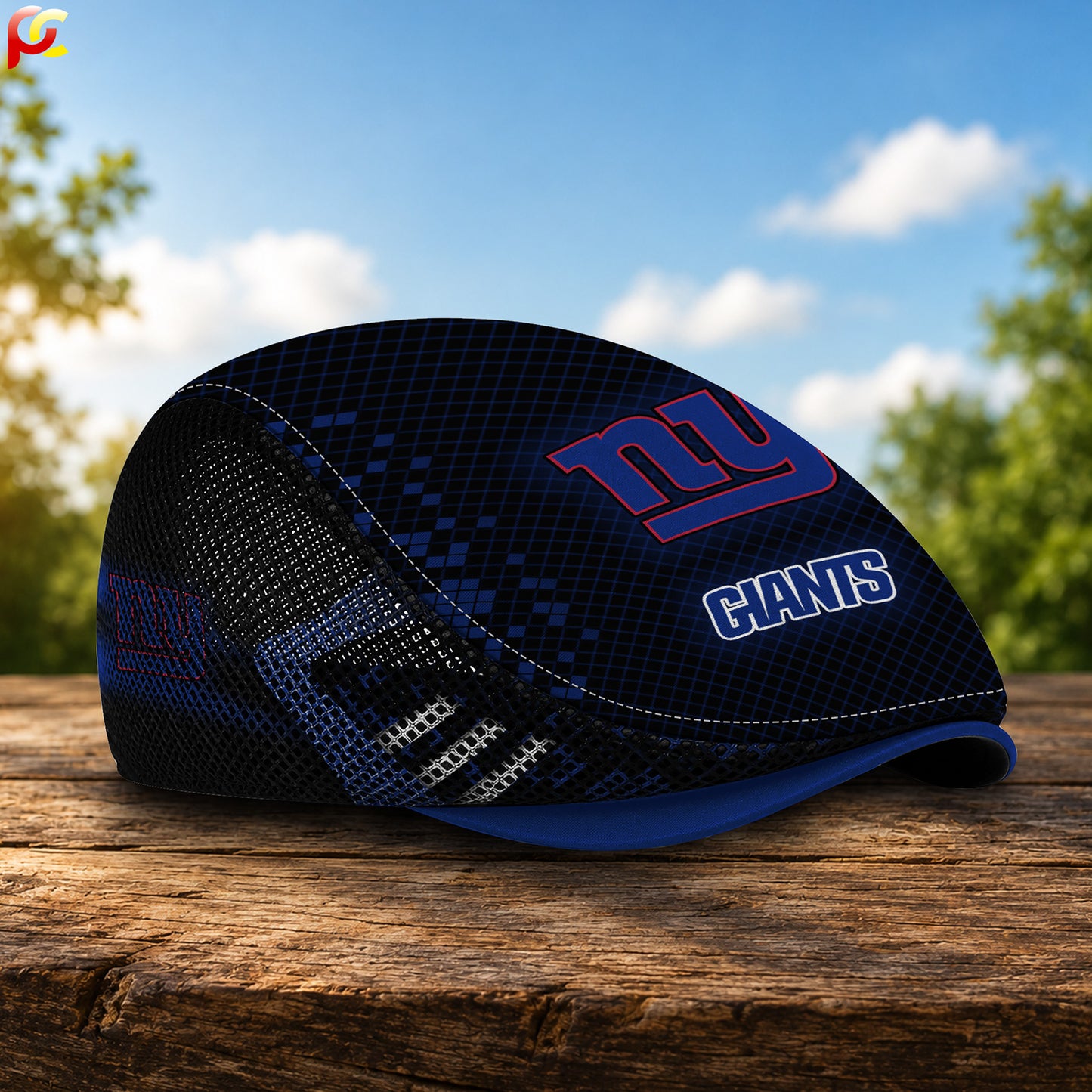 23NYG Mesh Flat Cap, Golf Mesh Cap NFL03
