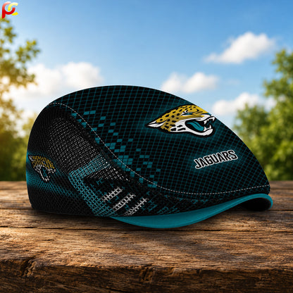14JJ Mesh Flat Cap, Golf Mesh Cap NFL03