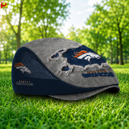 09DB Mesh Flat Cap, Golf Mesh Cap NFL01