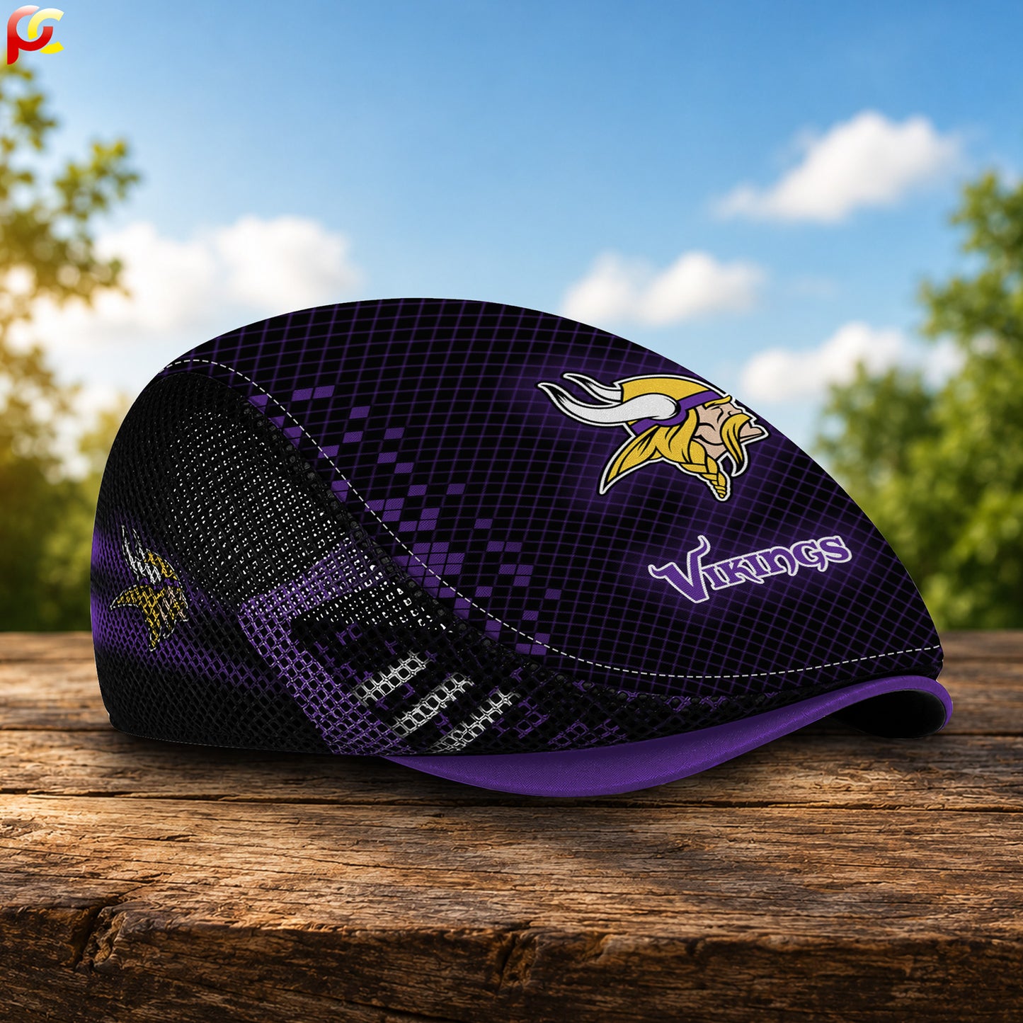 20MV Mesh Flat Cap, Golf Mesh Cap NFL03