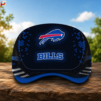 03BB Mesh Flat Cap, Golf Mesh Cap NFL03