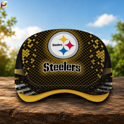 26PS Mesh Flat Cap, Golf Mesh Cap NFL03