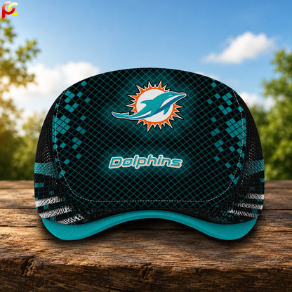 19MD Mesh Flat Cap, Golf Mesh Cap NFL03