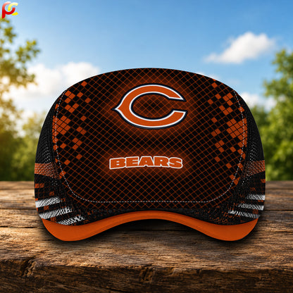 05CB Mesh Flat Cap, Golf Mesh Cap NFL03