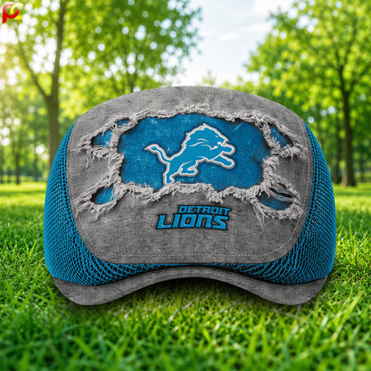 10DL Mesh Flat Cap, Golf Mesh Cap NFL01