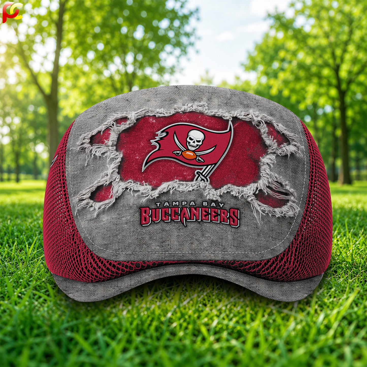 29TBB Mesh Flat Cap, Golf Mesh Cap NFL01