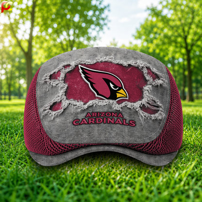 01AZ Mesh Flat Cap, Golf Mesh Cap NFL01