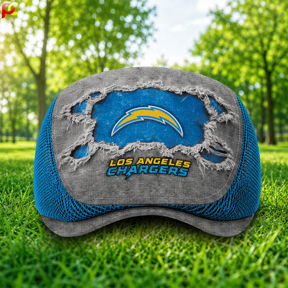 17LAC Mesh Flat Cap, Golf Mesh Cap NFL01