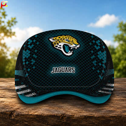 14JJ Mesh Flat Cap, Golf Mesh Cap NFL03