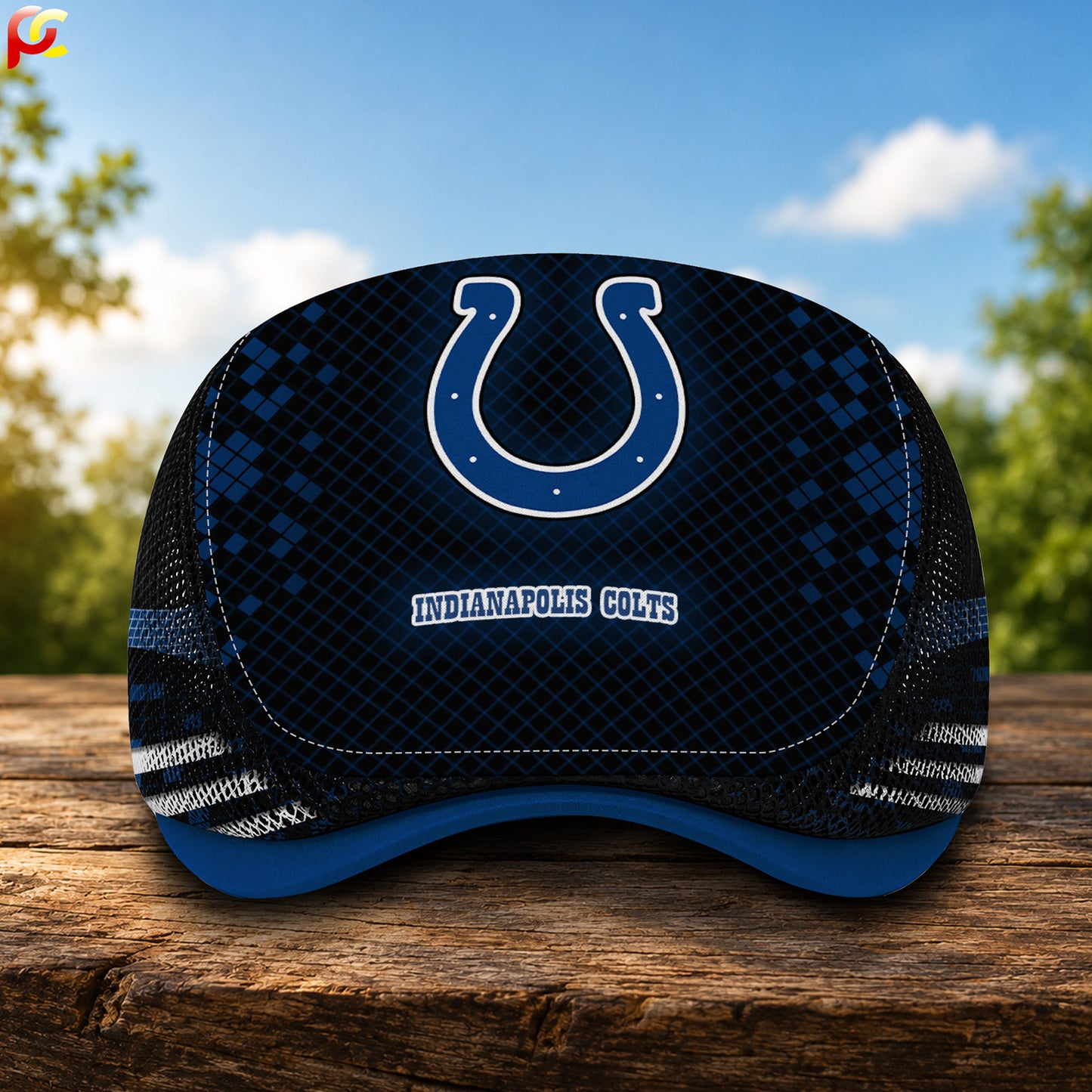 13IC Mesh Flat Cap, Golf Mesh Cap NFL03