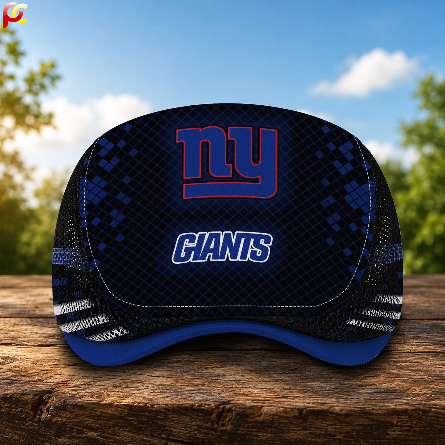 23NYG Mesh Flat Cap, Golf Mesh Cap NFL03