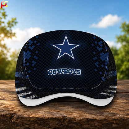 08DC Mesh Flat Cap, Golf Mesh Cap NFL03