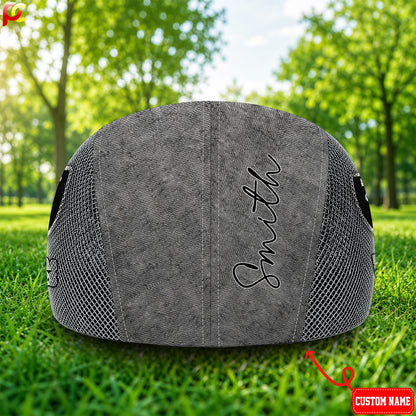 16LVR Mesh Flat Cap, Golf Mesh Cap NFL01