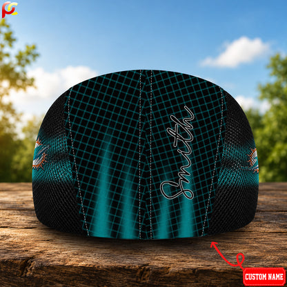 19MD Mesh Flat Cap, Golf Mesh Cap NFL03