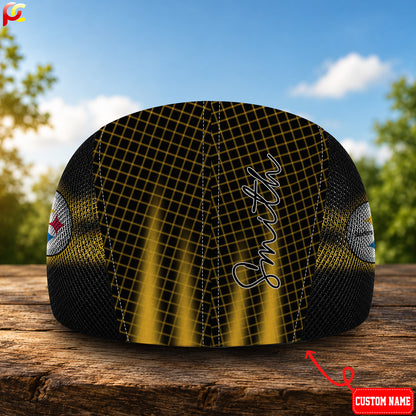26PS Mesh Flat Cap, Golf Mesh Cap NFL03