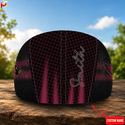 01AZ Mesh Flat Cap, Golf Mesh Cap NFL03