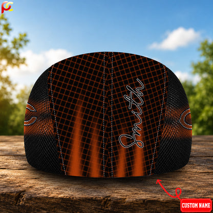 05CB Mesh Flat Cap, Golf Mesh Cap NFL03