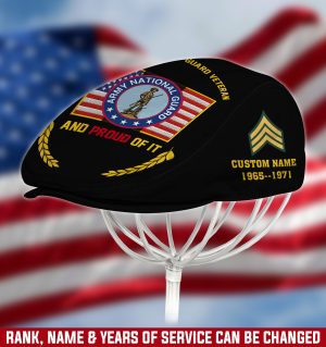 ARMY NATIONAL GUARD Jeff Cap, Driving Cap, Golf Cap M02