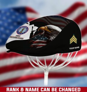 ARMY NATIONAL GUARD Jeff Cap, Driving Cap, Golf Cap M01