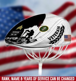 US ARMY Veteran Jeff Cap, Driving Cap, Golf Cap M04